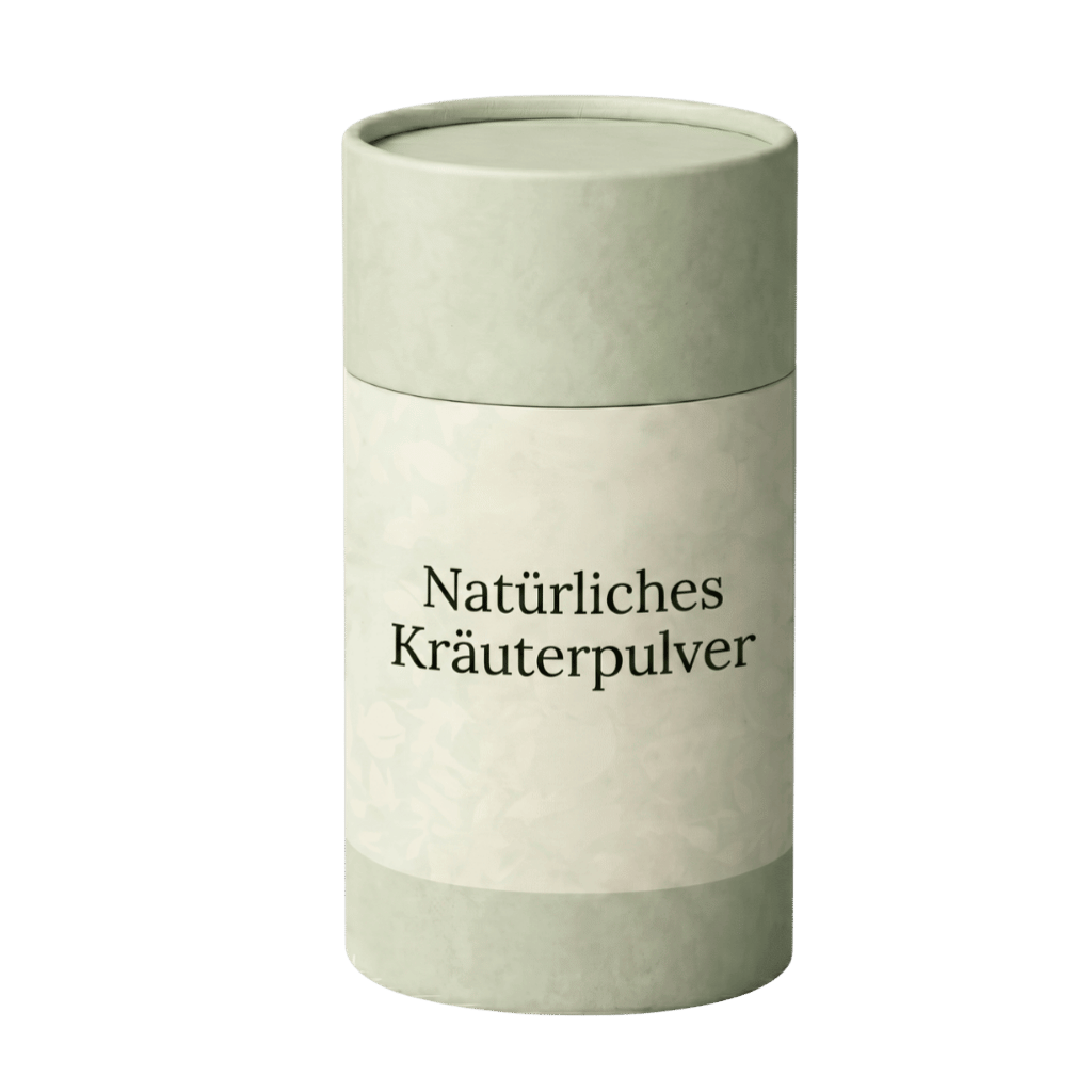 Natürliches Kräuterpulver