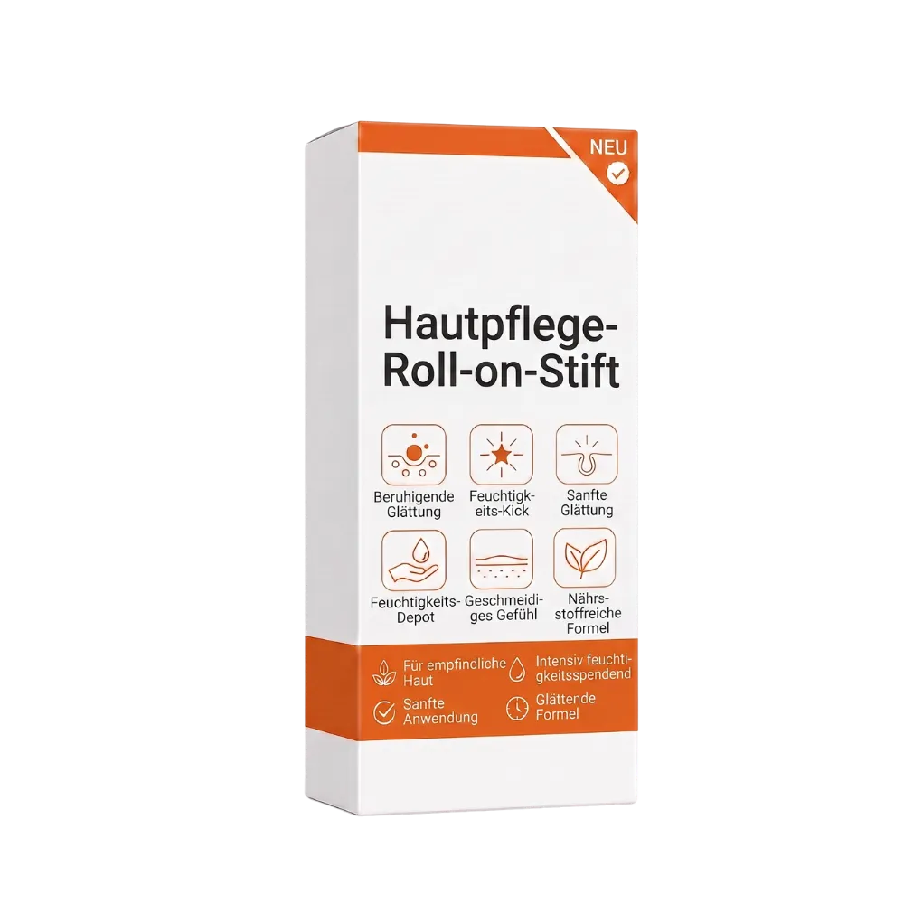 Optimierter Hautpflege-Roll-on-Stift