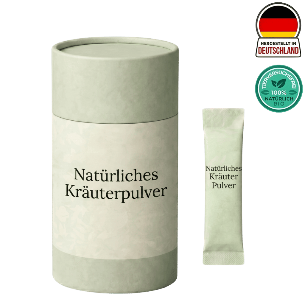 Natürliches Kräuterpulver