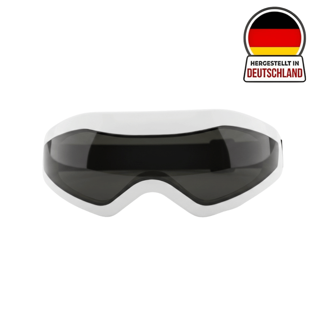 Ultra-Reparaturbrille – modernes Wearable für klareres Sehen, hergestellt in Deutschland.