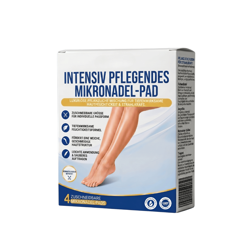 Ultimatives Nährendes Pflaster in Box mit Mikronadel-Pads für intensive Hautpflege und Feuchtigkeitsspende.