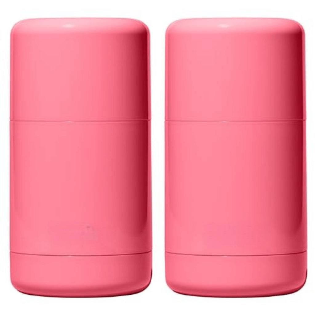 Glinterra Frische‑Schutz, pinke Sprüh-Deodorant Flaschen für langanhaltende Frische und empfindliche Haut.