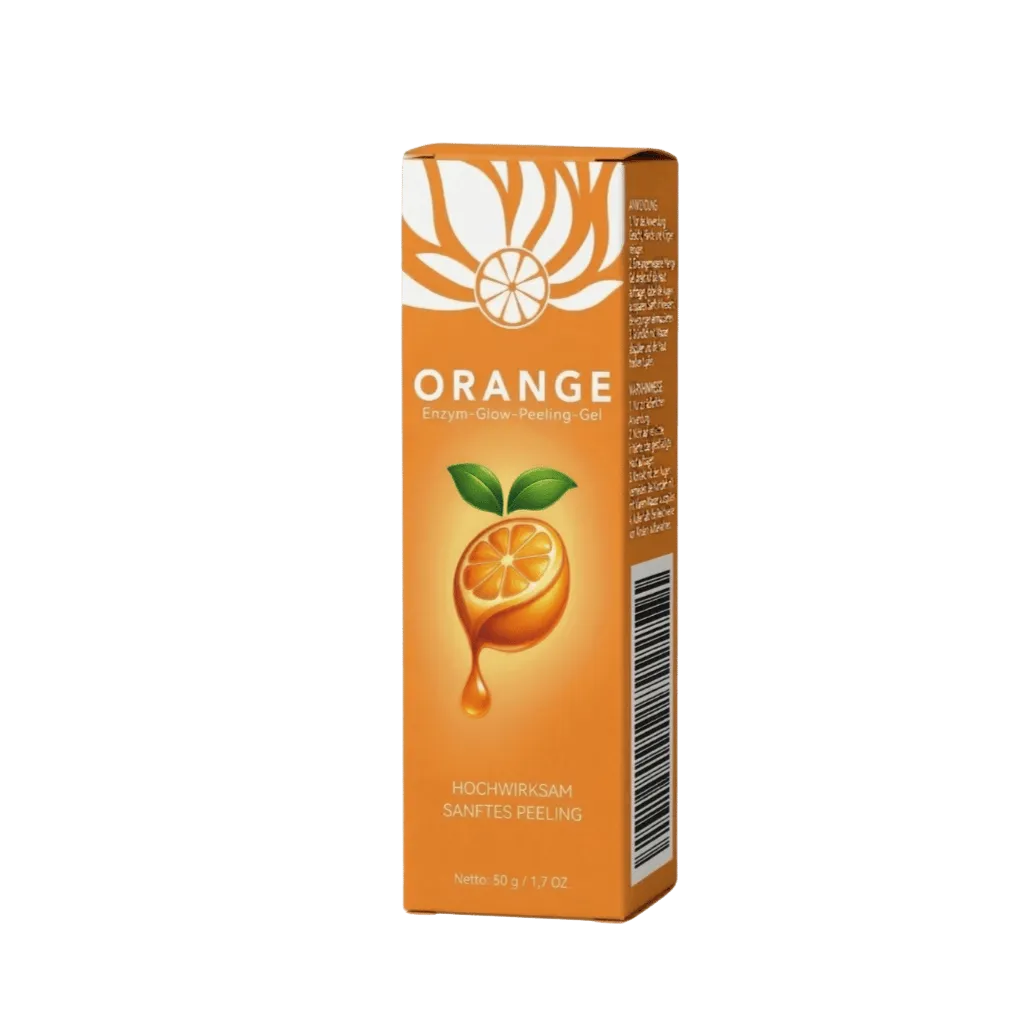 Luxus-Orangen-Enzym-Gel
