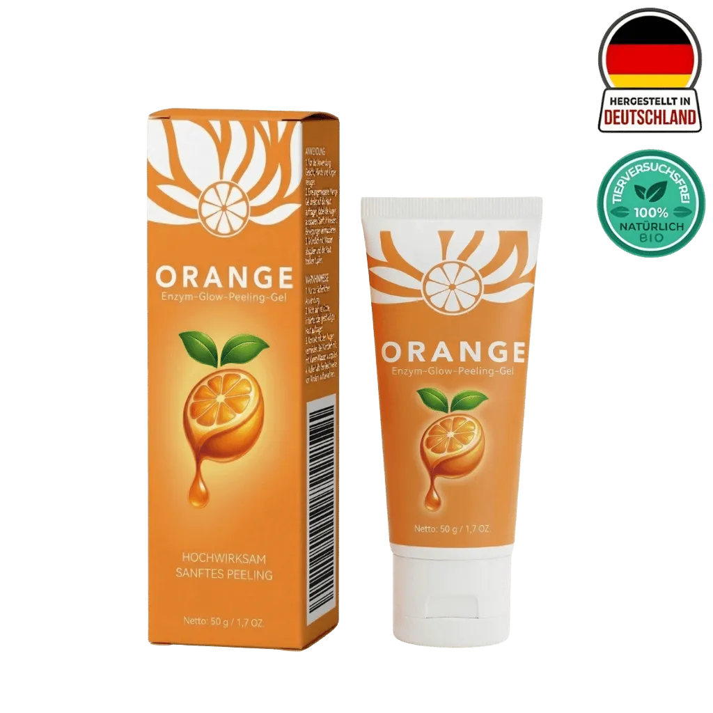 Orangen-Enzym-Gel