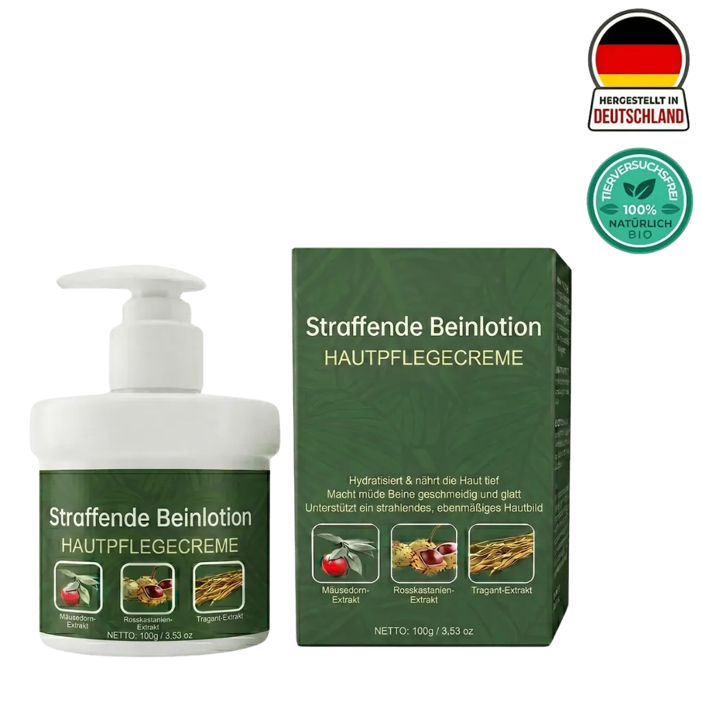 Luxuriöse straffende Beinlotion