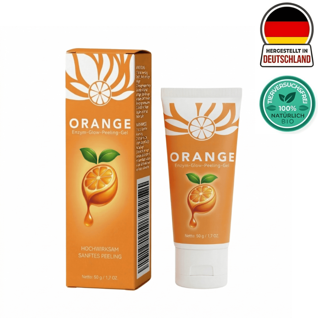 Orangen-Enzym-Gel