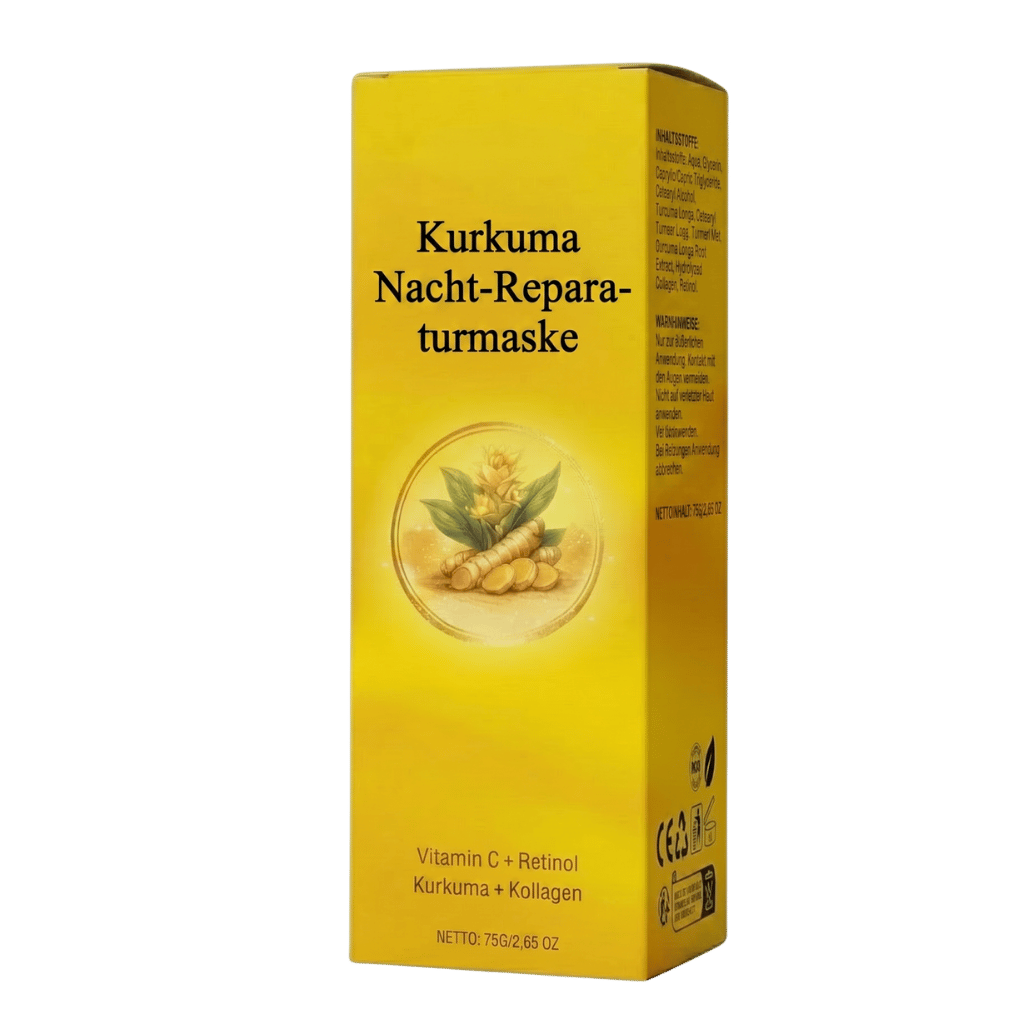 Luxe Kurkuma Gesichtsmaske-Creme