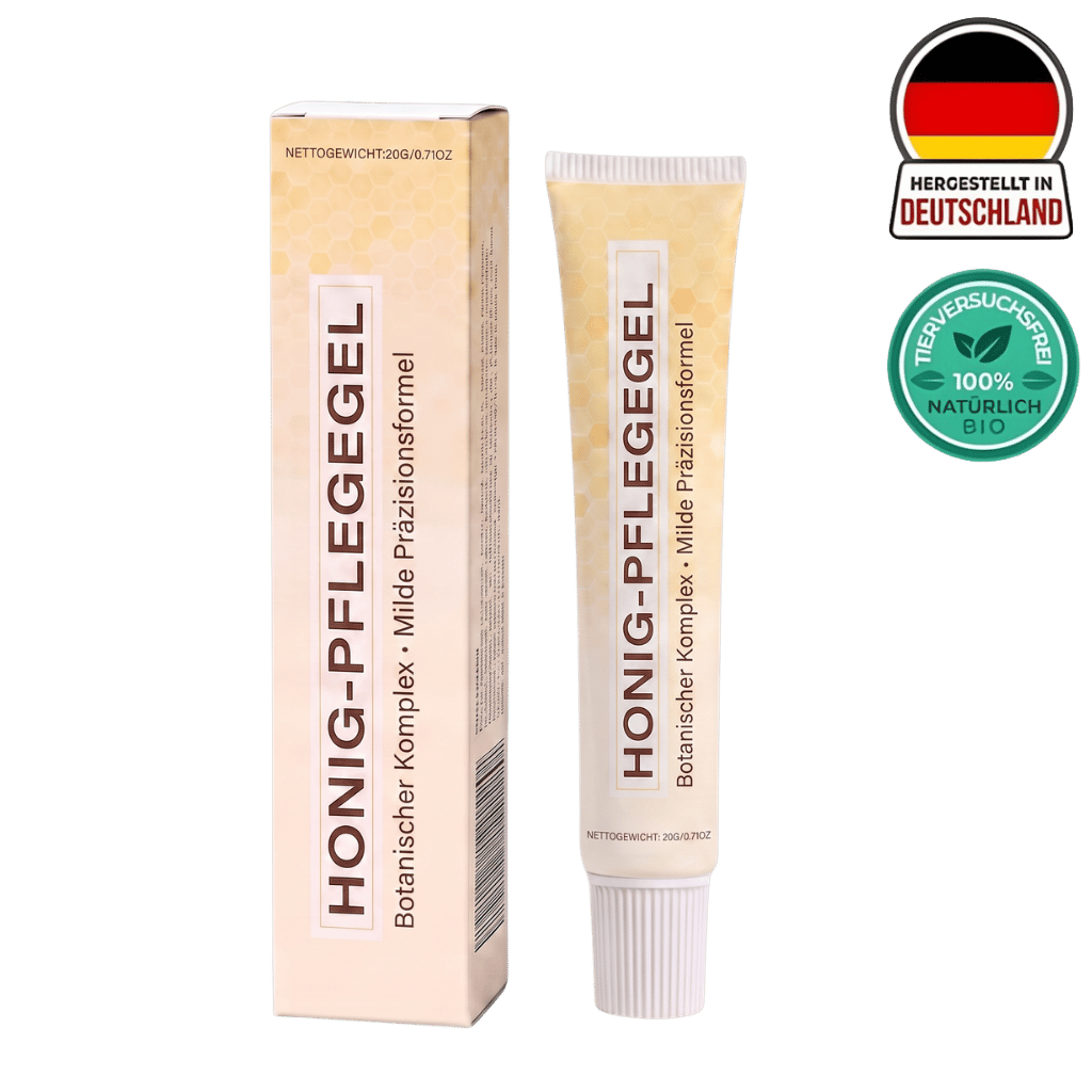 Luxuriöses Honig-pflegegel