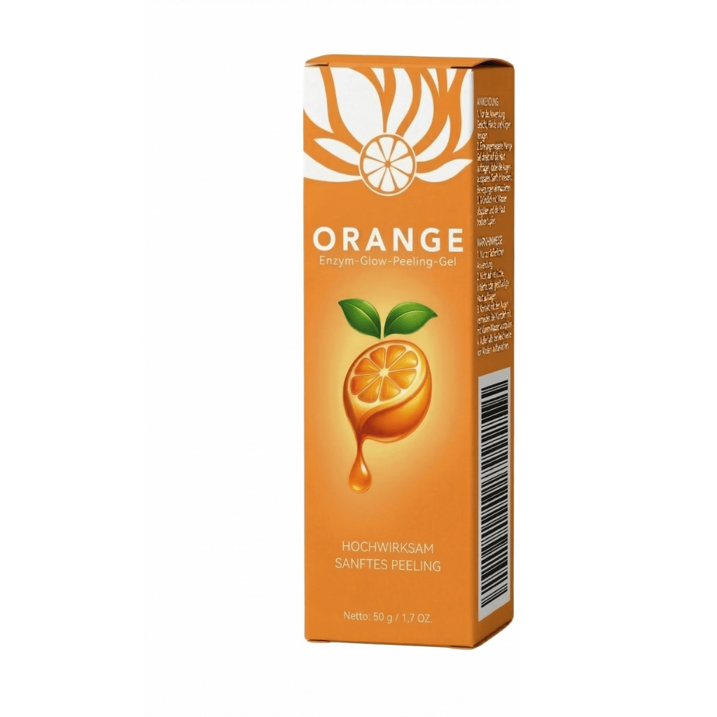 Orangen-Enzym-Gel