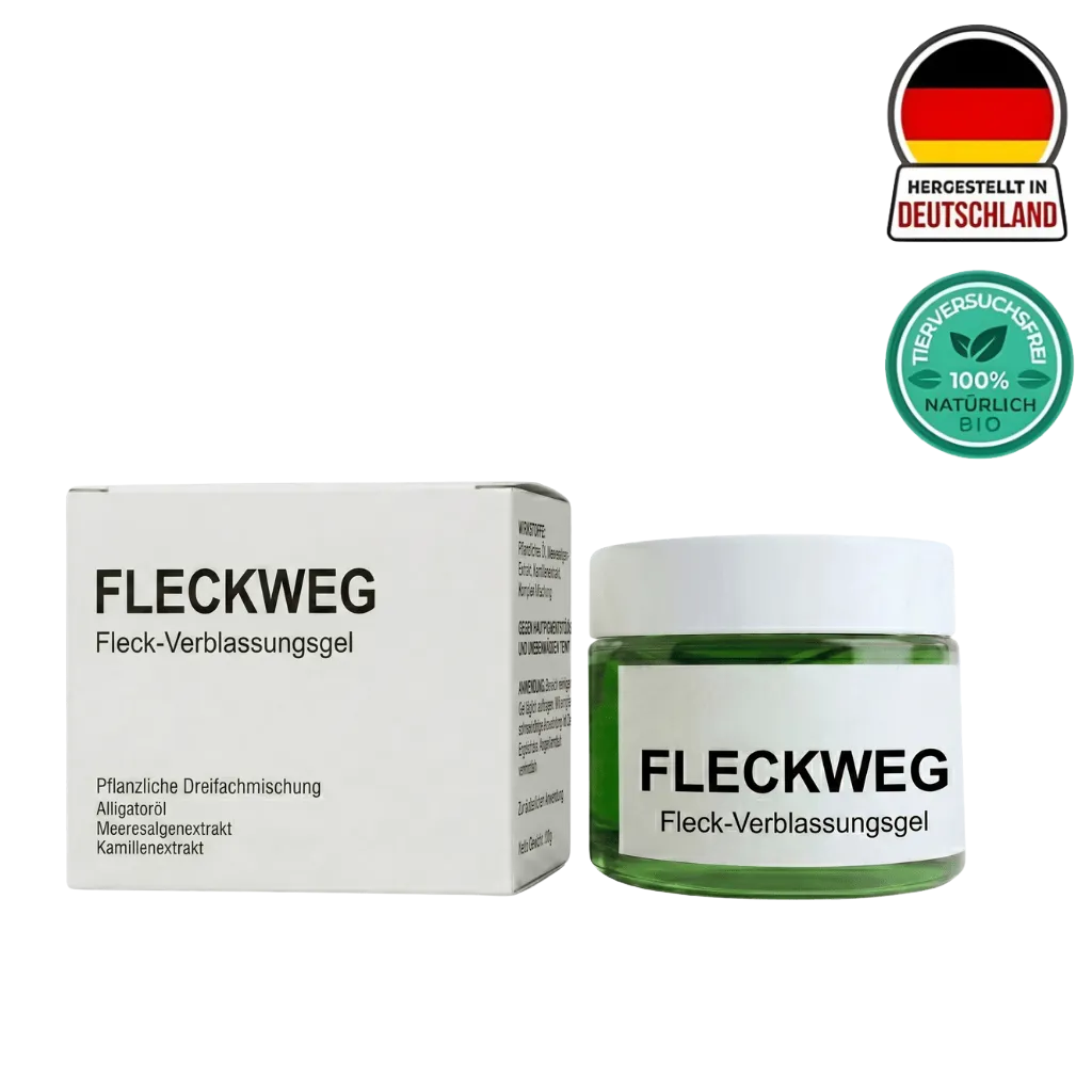 Fleckenaufhellendes Gel