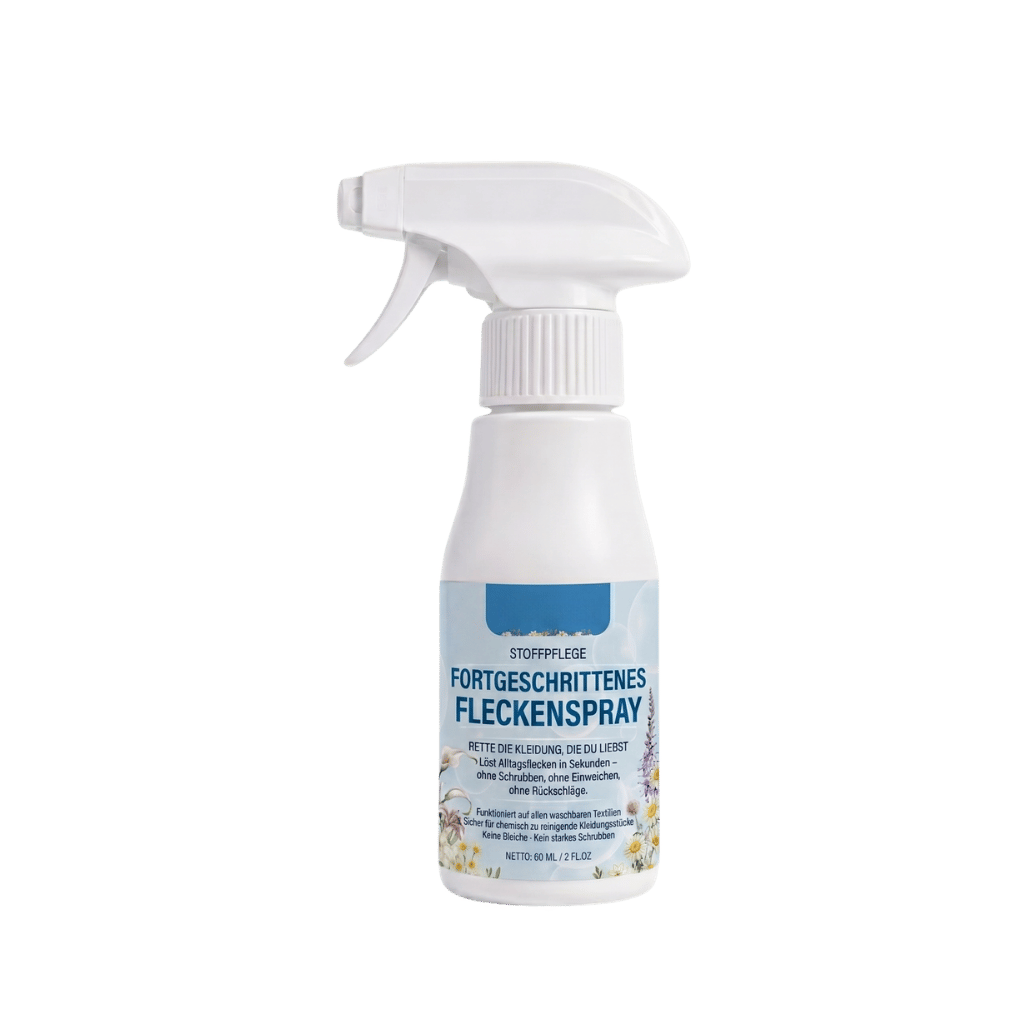 Fortschrittliches nichtionisches Wäsche-Emulgatorspray in handlicher Sprühflasche für Textilpflege.
